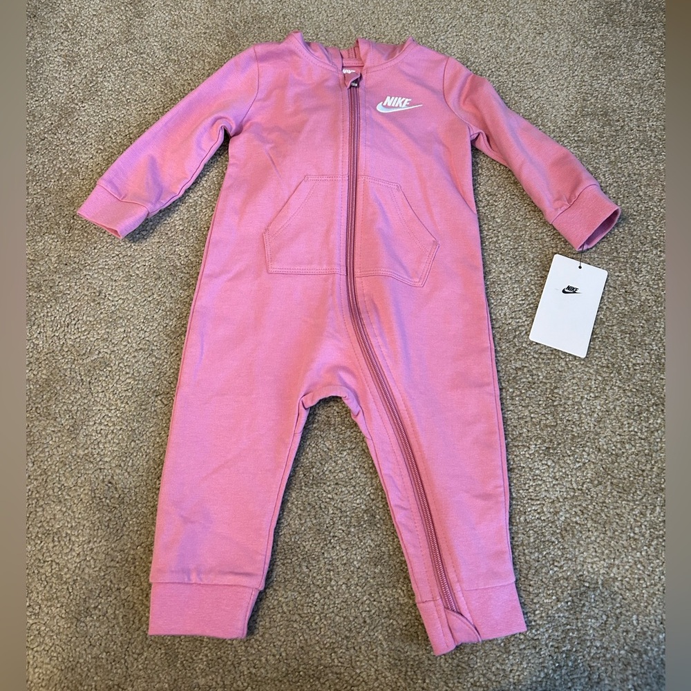 Nike Kids Pink One-Piece Outfit (NWT)
